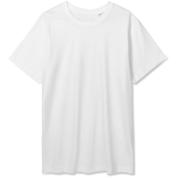 Футболка унисекс T-Bolka 180, белая, размер XS