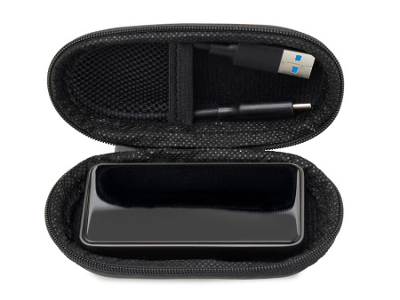 Внешний SSD диск с подсветкой гравировки  Слэш, 256 ГБ