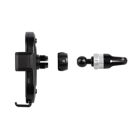 Автомобильное беспроводное (15W) зарядное устройство "Guide" с прозрачным корпусом Автомобильное беспроводное (15W) зарядное устройство "Guide" с прозрачным корпусом