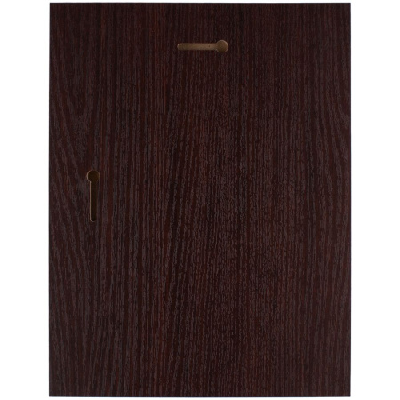 Плакетка Plaque, большая, вишня с серебристой пластиной