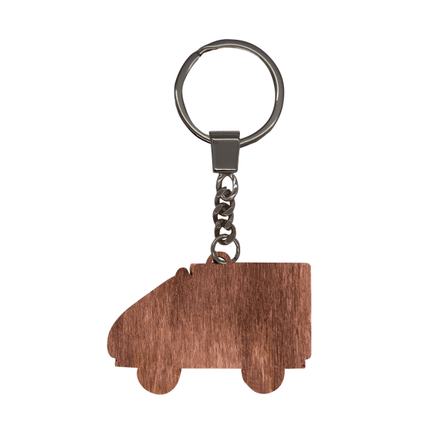 Брелок-обвес Скорая помощь (белый с синим)