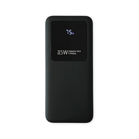 Внешний аккумулятор Kris soft touch, 10000mAh (Чёрный)