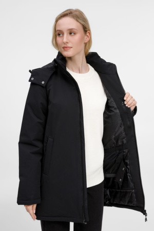 Куртка-парка унисекс Sfera, черная, размер 4XL