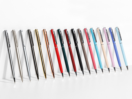 Ручка шариковая автоматическая BrunoVisconti® PALERMO цвет корпуса черный, soft-touch, 0.7 мм