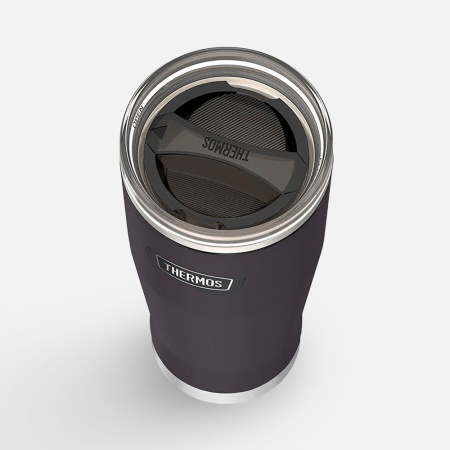 Термокружка Icon 710 с поворотной крышкой, черная