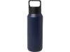 Бутылка для воды с вакуумной изоляцией Astra/Астра объемом 600 мл из меди и переработанной нержавеющей стали, сертифицированной по стандарту RCS, темно-синий