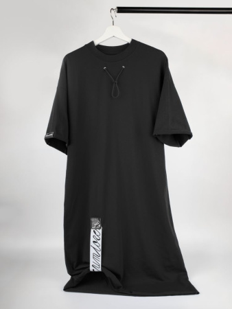 Платье D2, черное, размер XL/XXL