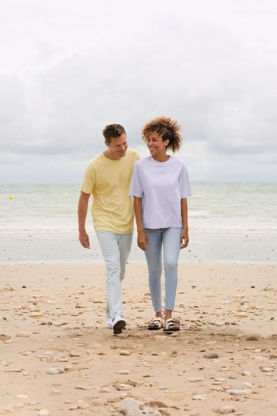 Футболка оверсайз мужская Boxy Men, сиреневая, размер S