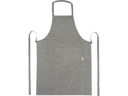 Pheebs 200 g/m2 recycled cotton apron, черный