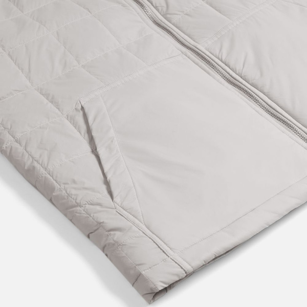 Жилет унисекс Warmbridge, светло-серый, размер S