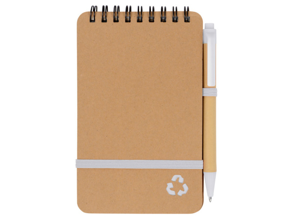 Блокнот Masai с шариковой ручкой