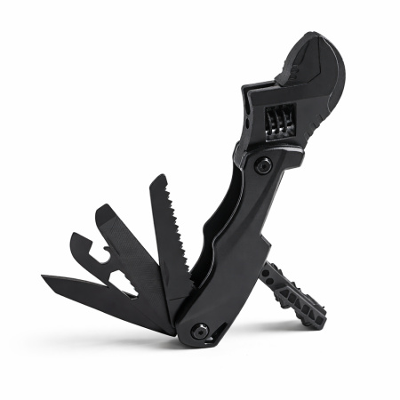 Мультиинструмент с разводным ключом Iron Beast, чёрный