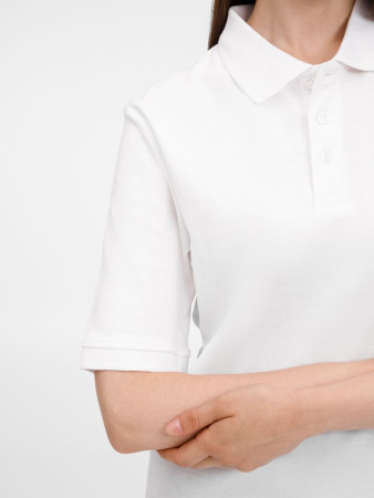 Рубашка поло унисекс Upswing, белая, размер S