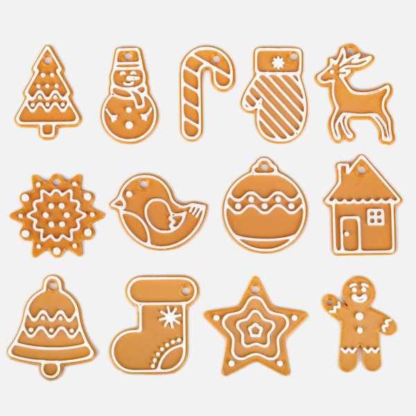 Мини-подвеска «Пряник», 3D-печать на заказ