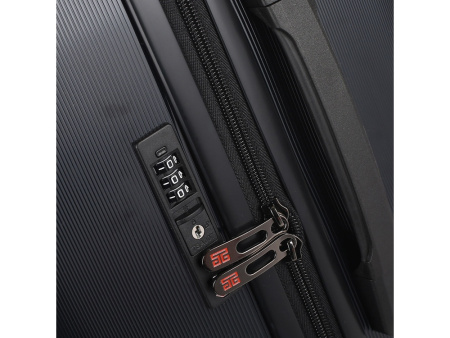 Чемодан Eberhart Craft средний M поликарбонат черный 08C-009-424