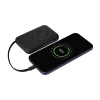 Внешний аккумулятор Комбо (Combo) 4-в-1 10000mAh с функцией беспроводной зарядки 15W, черный