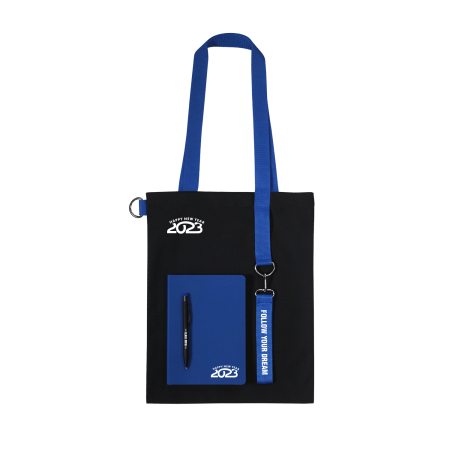 Набор Bplanner casual (чёрный с синим)