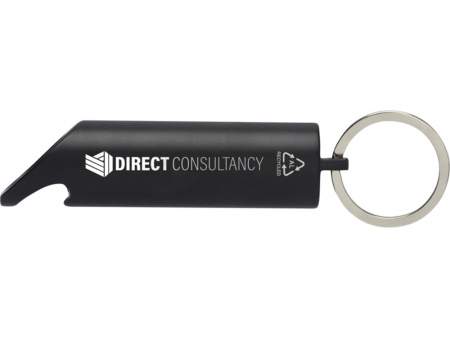 Светодиодный фонарик с открывалкой для бутылок и брелоком Flare