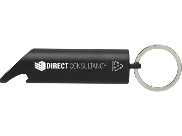 Светодиодный фонарик с открывалкой для бутылок и брелоком Flare