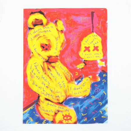 Футболка женская I Don't See You, белая, размер XL