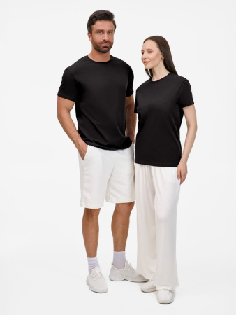 Футболка унисекс T-Bolka 200, черная, размер 4XL