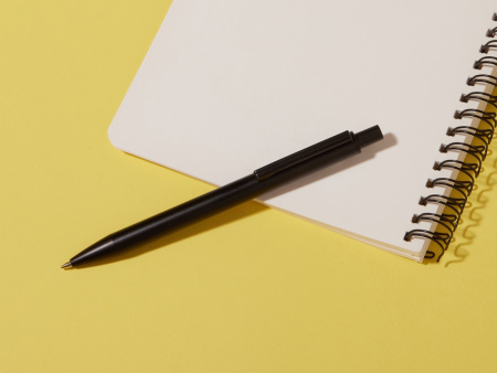 Ручка металлическая шариковая Groove M Recy