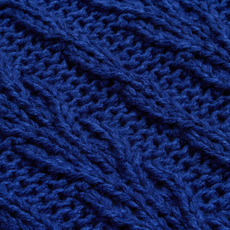 Плед Eloisa, темно-синий (кобальт)