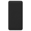 Внешний аккумулятор (powerbank)  «WeCharge Soft Touch»,  10 000 mAH, Power Delivery (PD) 25.5W, со светящимся логотипом после гравировки, c цифровым дисплеем для контроля заряда, черный