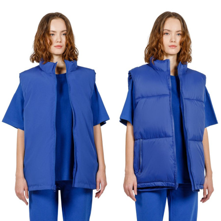 Жилет двусторонний V2, синий, размер XL/XXL