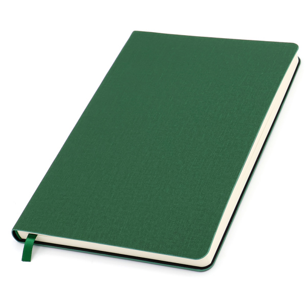 Ежедневник A5 недатированный Stefano в мягком переплёте, темно-зеленый