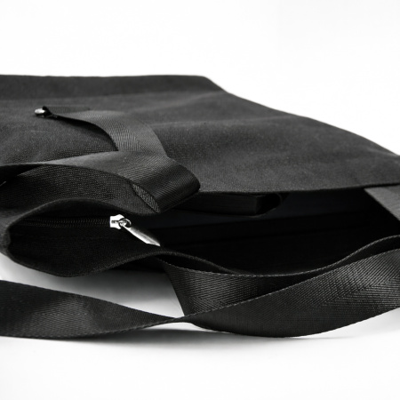 Шоппер/рюкзак Superbag Transformer, с молнией и двумя отделениями (черный)