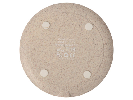Беспроводное зарядное устройство Wheatty, 5W Беспроводное зарядное устройство Wheatty, 5W