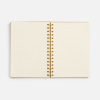 Ежедневник Spiral, недатированный, бежевый