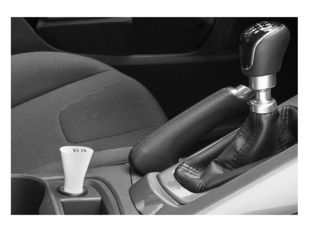 Адаптер автомобильный Split, белый Адаптер автомобильный Split, белый