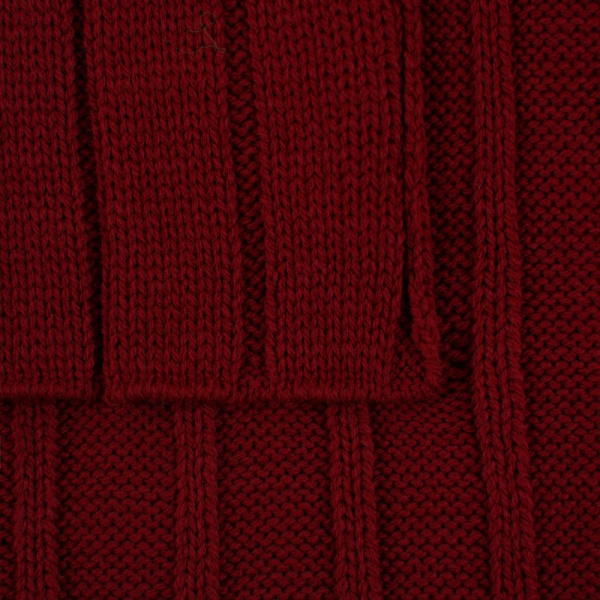 Плед Tressa, красный (бордовый)