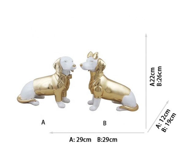 Набор статуэток &quot;Влюбленные собачки&quot;