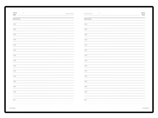 Ежедневник недатированный А5 Caiman