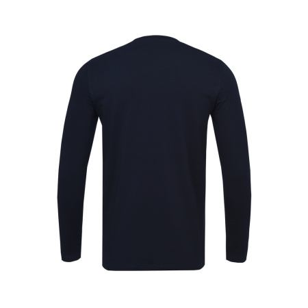 New Gen Футболка с длинным рукавом 180 г/м2 хлопок + лайкра т.синий XS