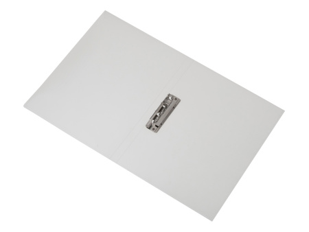 Папка пластиковая с боковым зажимом, прозрачный