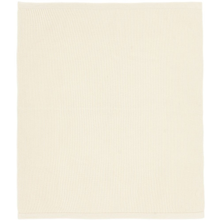 Плед Shirr, молочно-белый