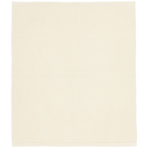 Плед Shirr, молочно-белый