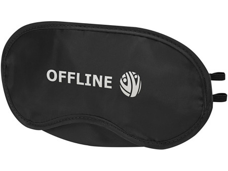 Маска для глаз Traveler (Путешественник)- сплошной черный