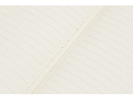 Блокнот Notepeno А5 с тонированными линованными страницами, черный