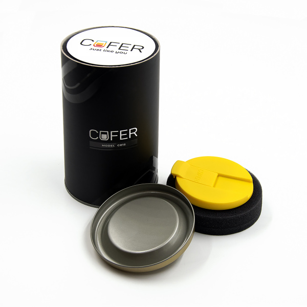 Набор Cofer Tube NEO DUO CO12s (М) black (фиолетовый с желтым)