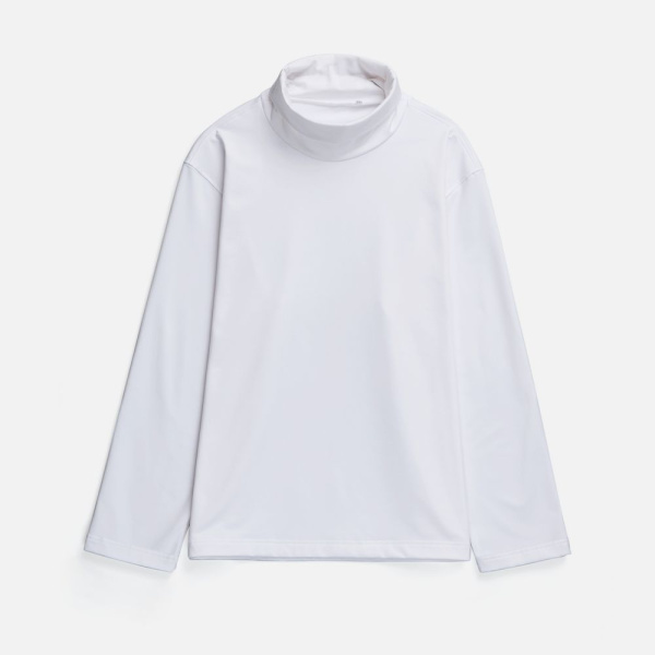 Лонгслив из бифлекса Morfiss, белый, размер XS/S