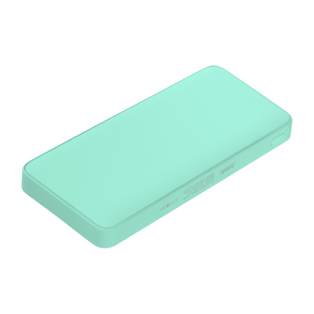 Внешний аккумулятор с подсветкой Анкор Плюс PD (Ancor PD Plus) 10000 mAh, бирюзовый