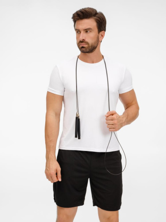 Скоростная скакалка Profi Comfi, черная