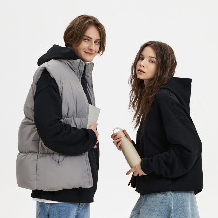 Термобутылка вакуумная герметичная Bosca, бежевая