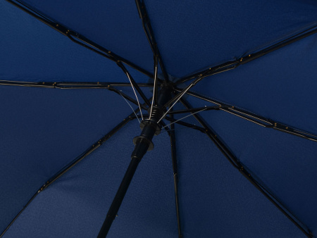 Складной зонт полуавтоматический, синий