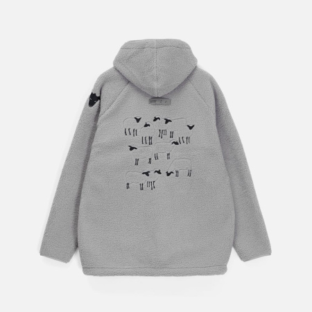 Анорак унисекс Oblako, черный, размер ХL/ХХL